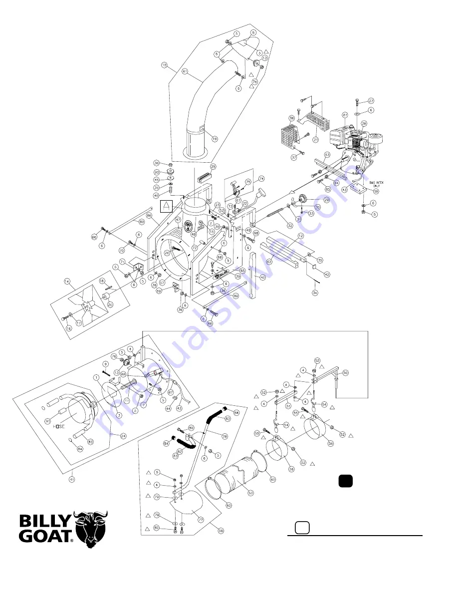 Billy Goat HTR1803VEU Operator Owner'S Manual Download Page 10