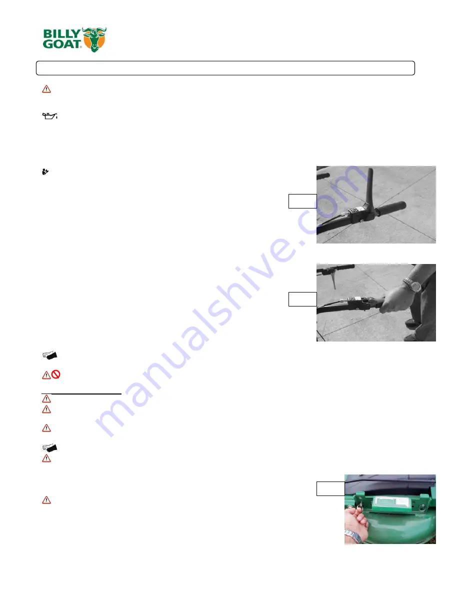 Billy Goat HW651HSP Owner'S Manual Download Page 6