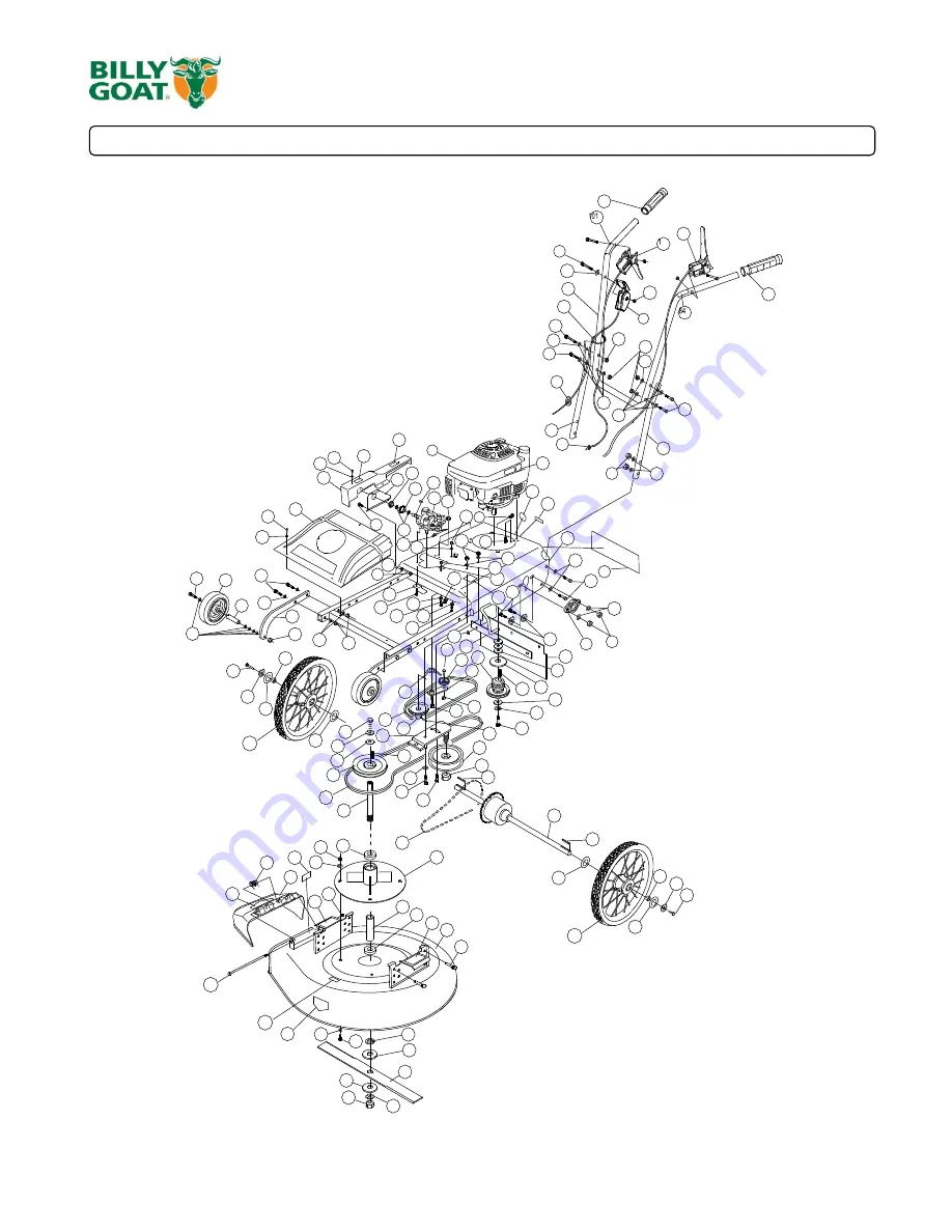 Billy Goat HW651HSP Owner'S Manual Download Page 11