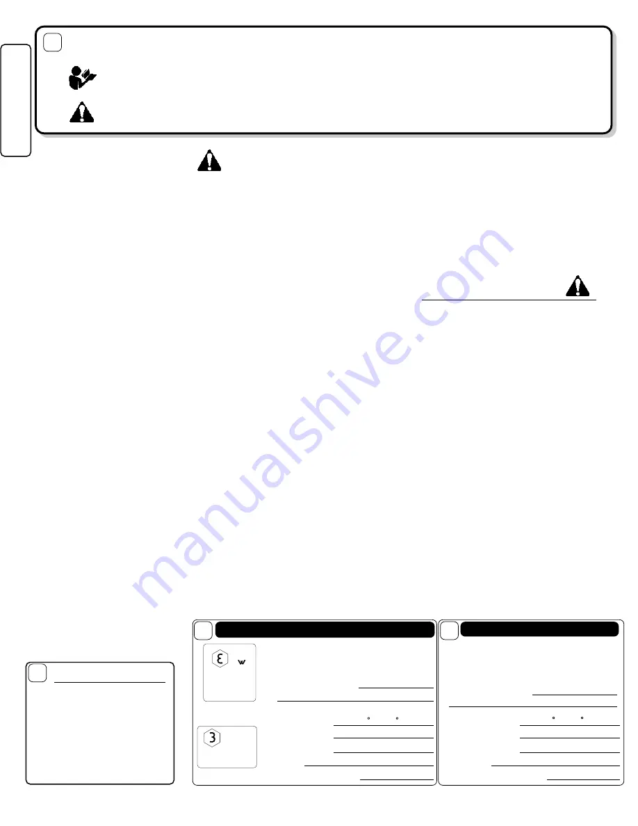 Billy Goat KD502SPQ Operator Owner'S Manual Download Page 2