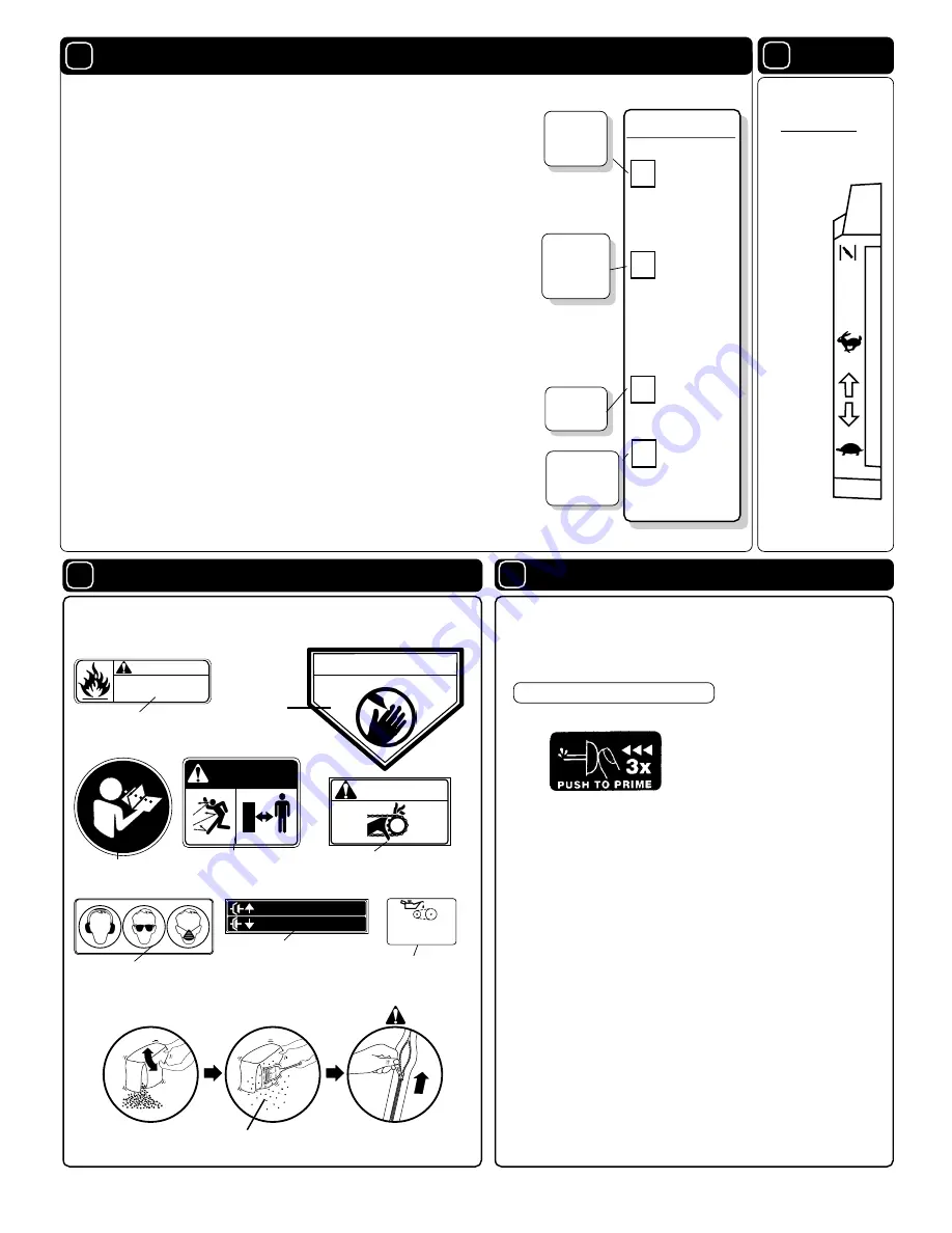 Billy Goat KD505SPQ Operator Owner'S Manual Download Page 4