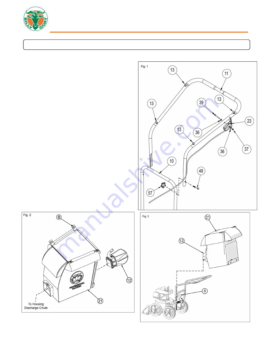 Billy Goat KV650H Owner'S Manual Download Page 6