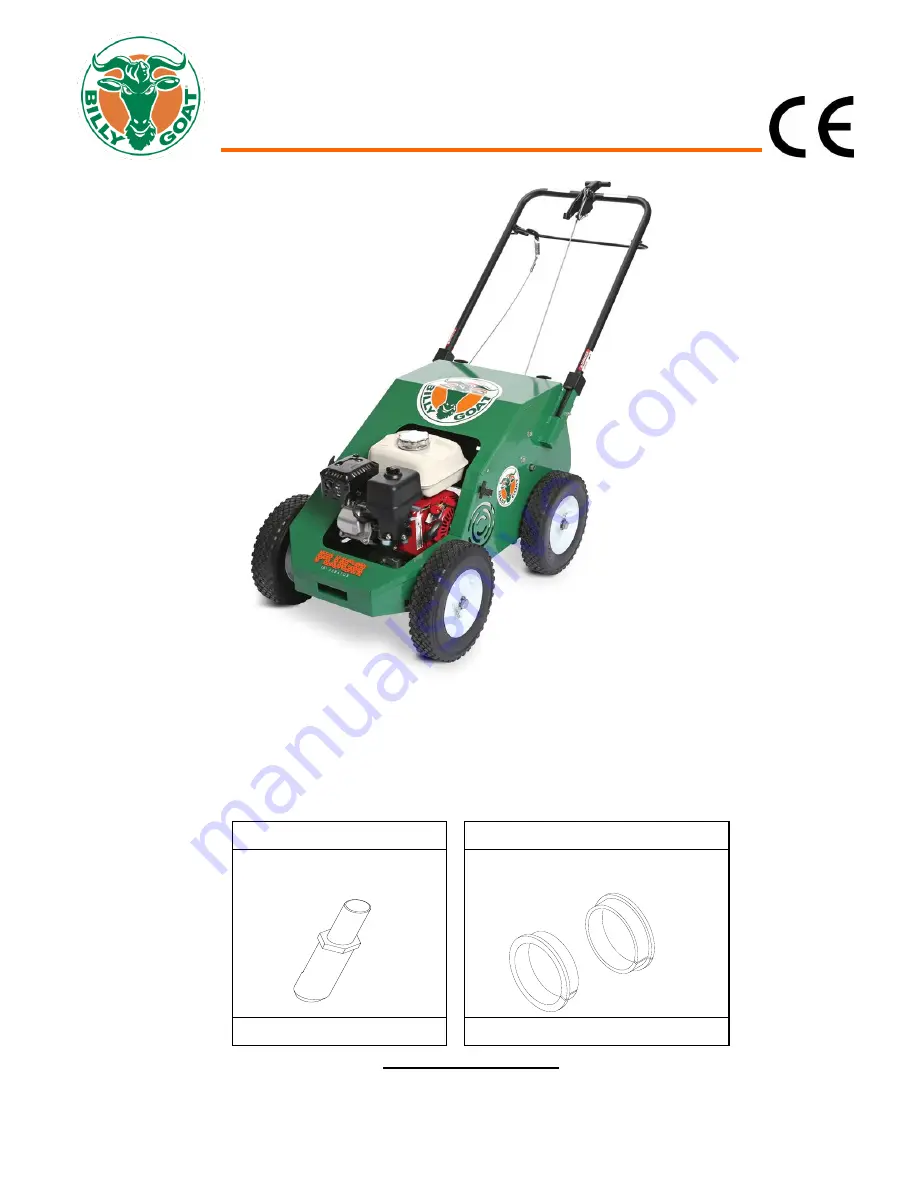 Billy Goat PL18 Owner'S Manual Download Page 1