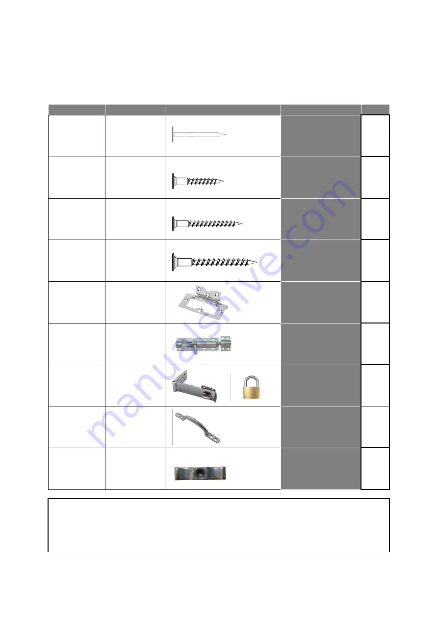 Billyoh 7ft Expert T & G Corner Summerhouse INS-0088 Building Instructions Download Page 14