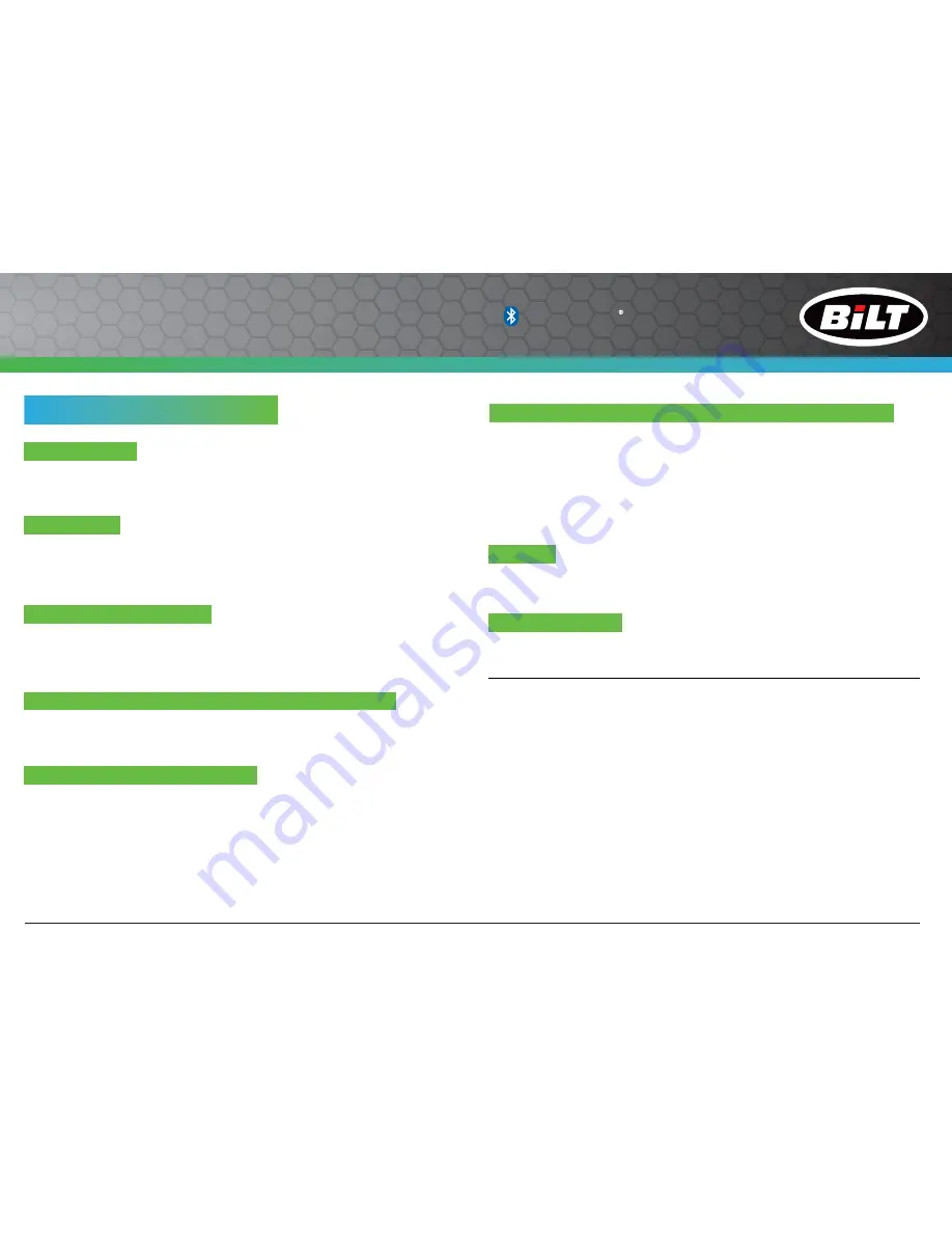 Bilt DWO-3 Скачать руководство пользователя страница 7