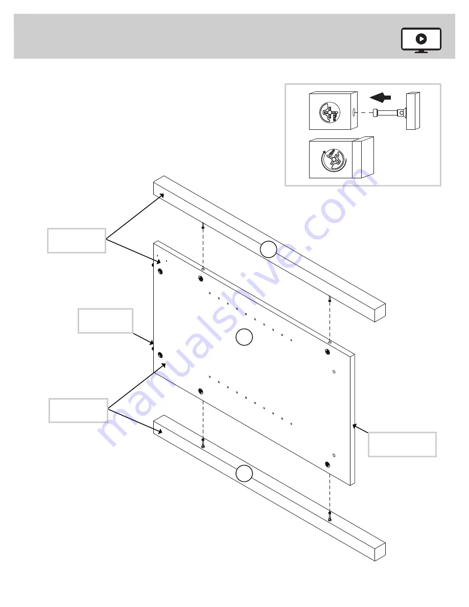 Bilt Entertainment Credenza 421192 Manual Download Page 10