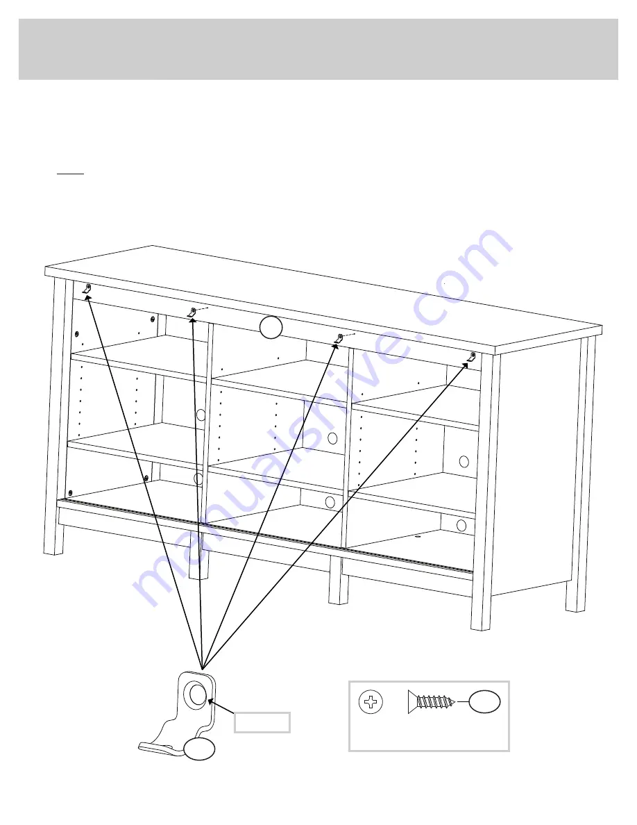 Bilt Entertainment Credenza 421192 Скачать руководство пользователя страница 26