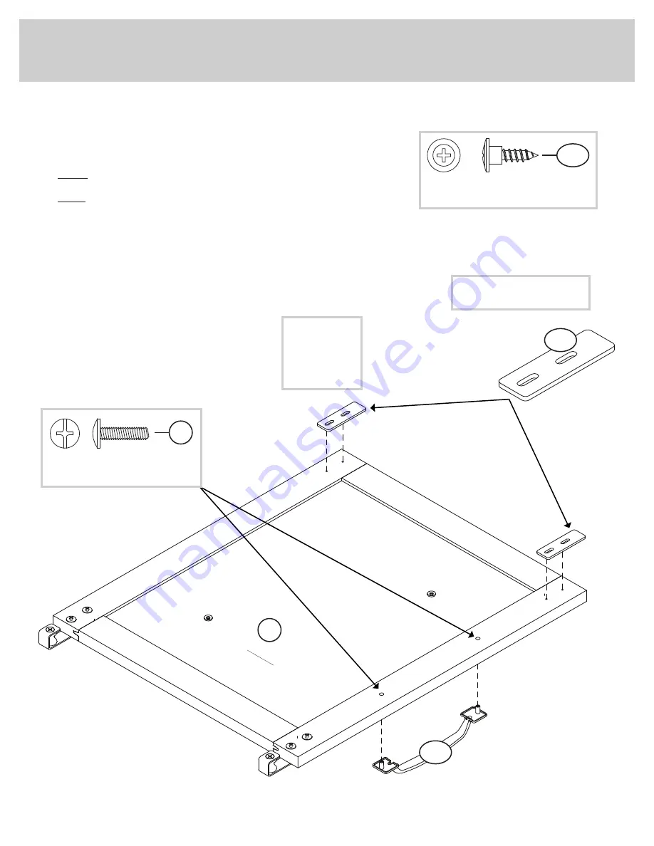 Bilt Entertainment Credenza 421192 Manual Download Page 31