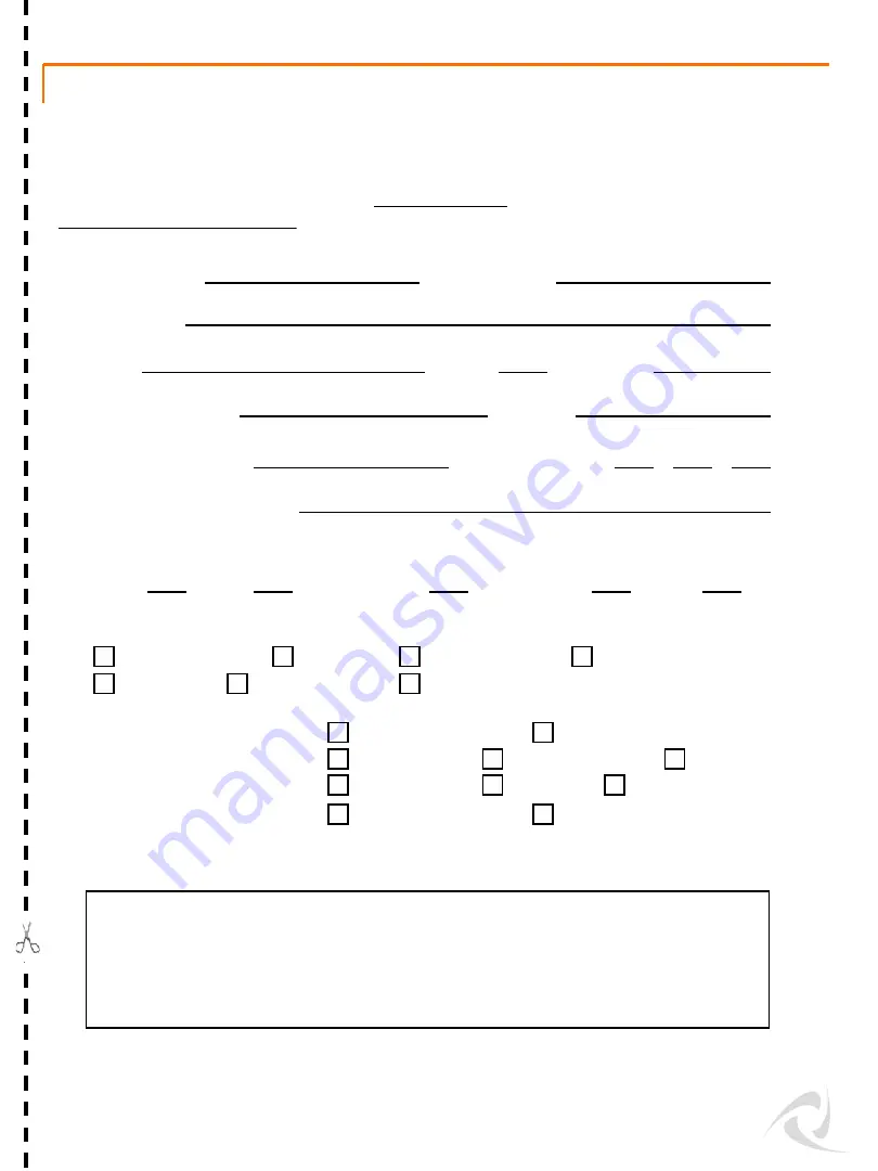 Bilt Trinity TBFPB-0907 Owner'S Manual Download Page 9