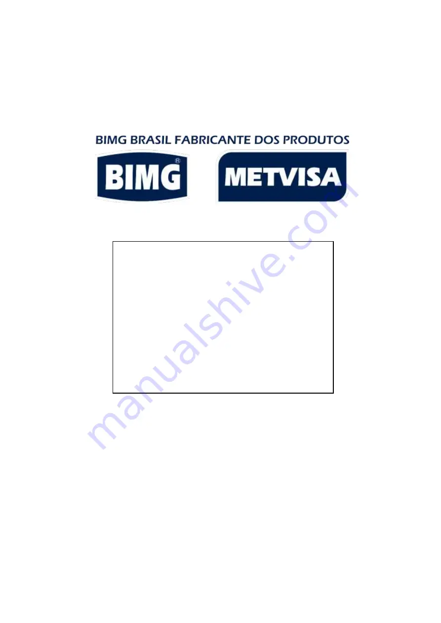 BIMG Metvisa  ESP Instruction Manual Download Page 20