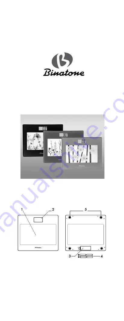 Binatone BS-8050 Instruction Manual Download Page 1