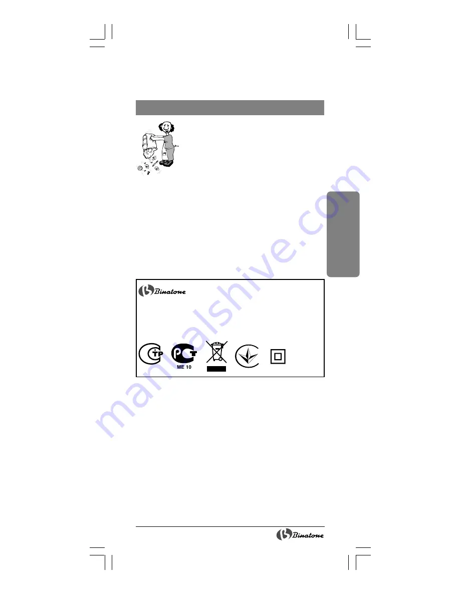 Binatone CEJ-1775 Instruction Manual Download Page 16