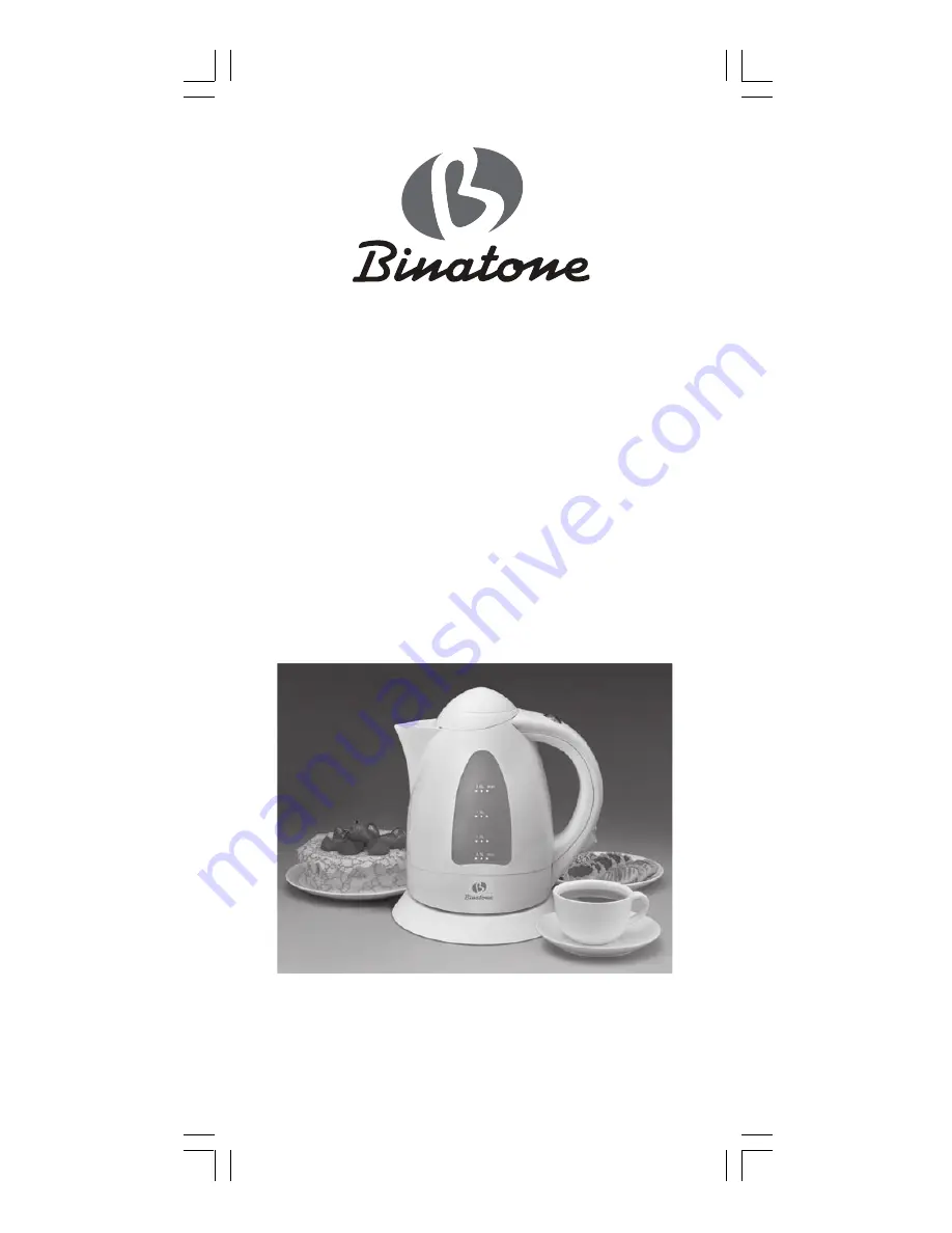 Binatone CEJ-3300 Instruction Manual Download Page 1