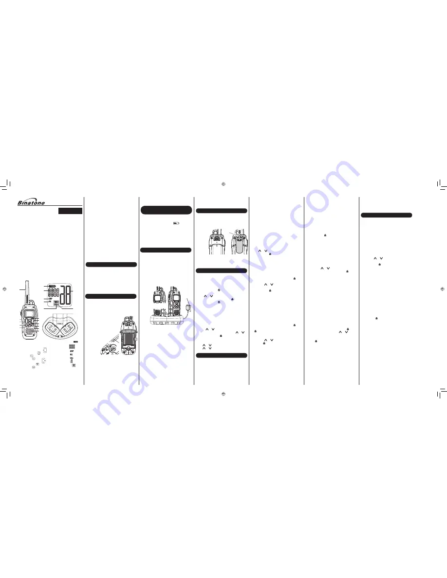 Binatone Marina 900 User Manual Download Page 1