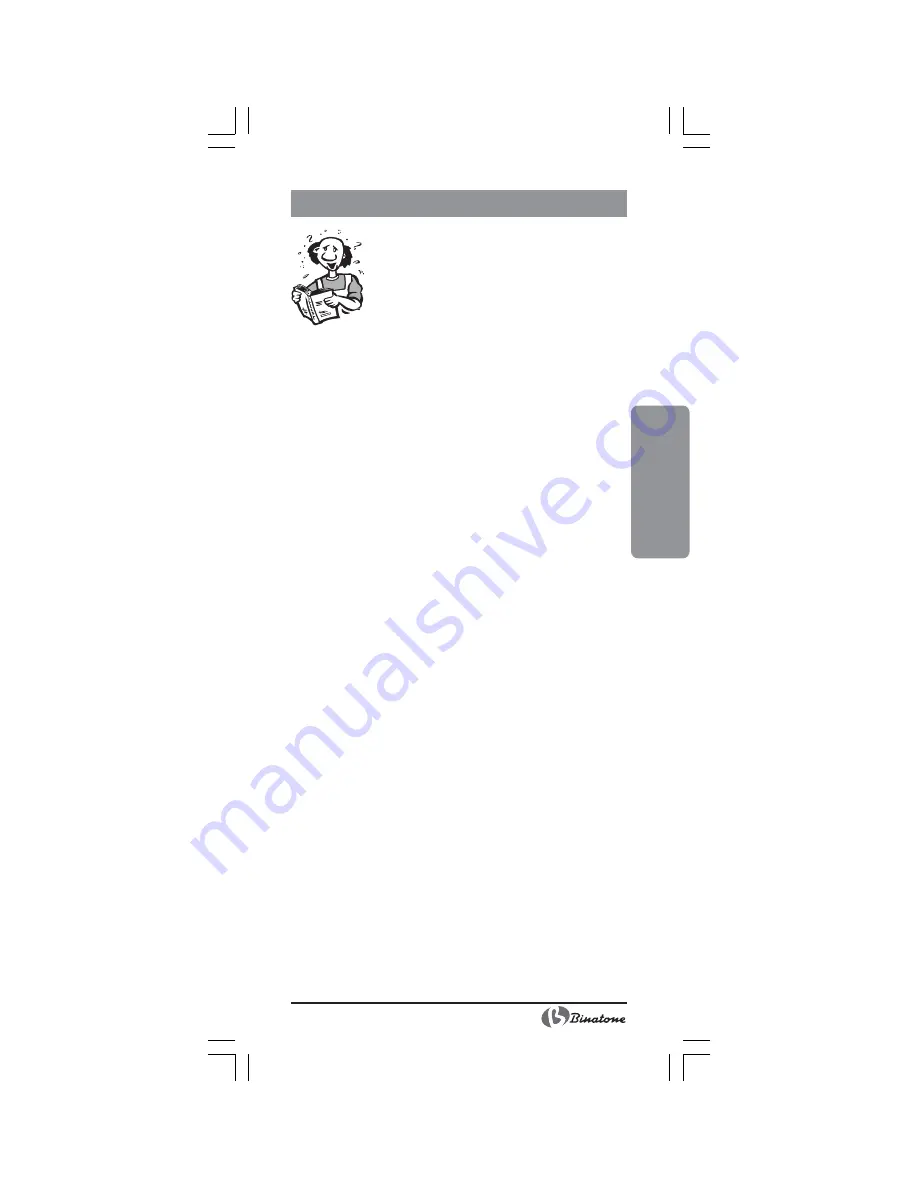 Binatone MGR-3001 Instruction Manual Download Page 15