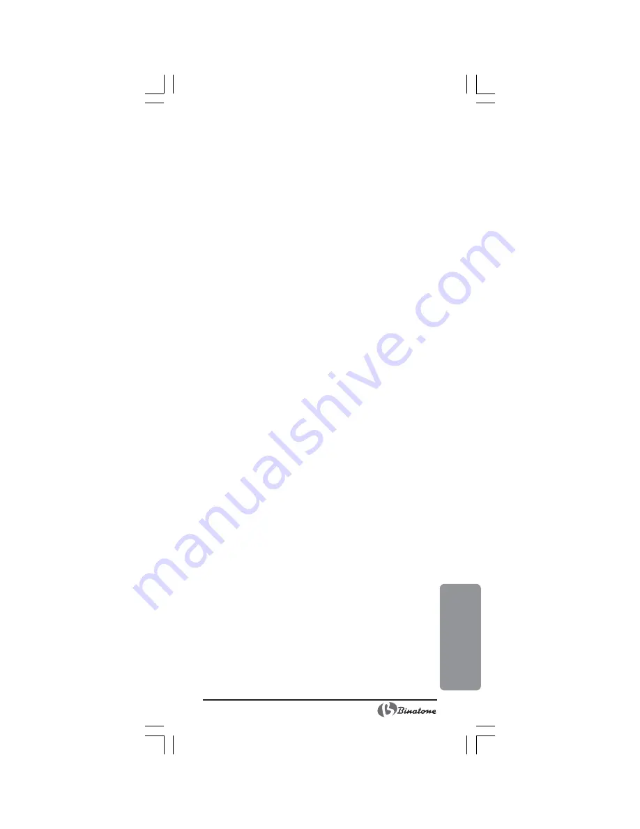 Binatone MGR-3001 Instruction Manual Download Page 33