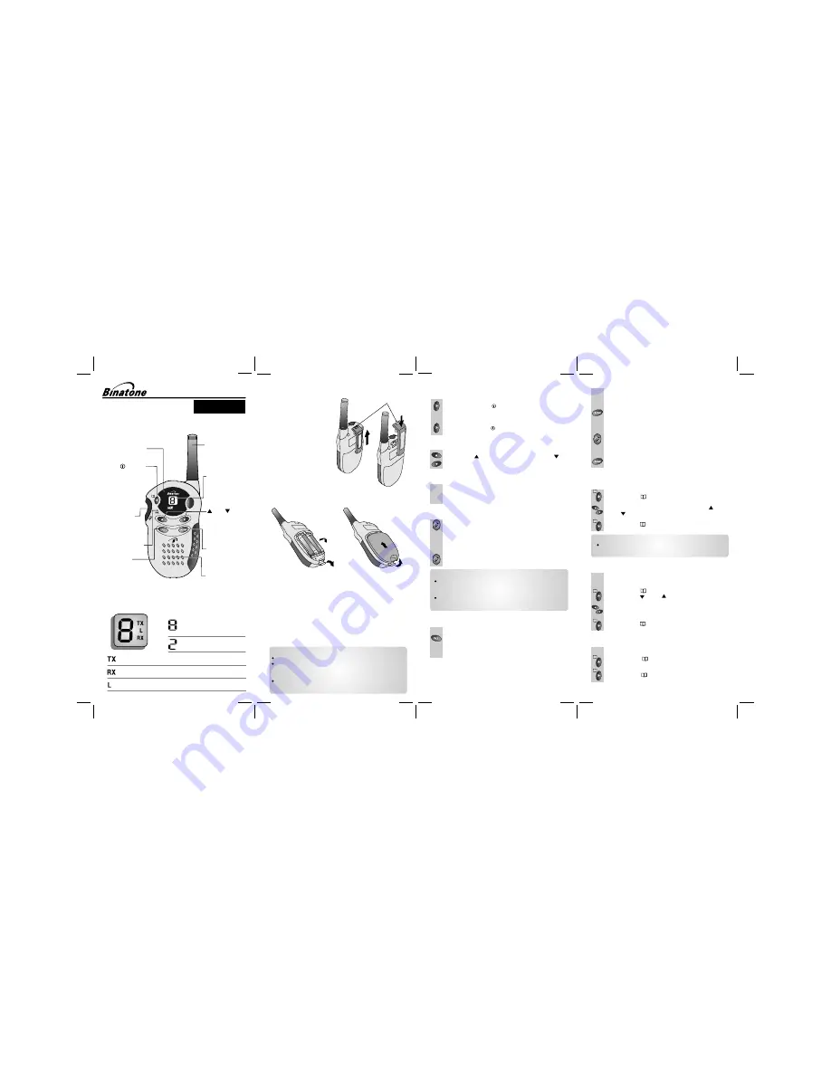 Binatone MR180 Скачать руководство пользователя страница 1