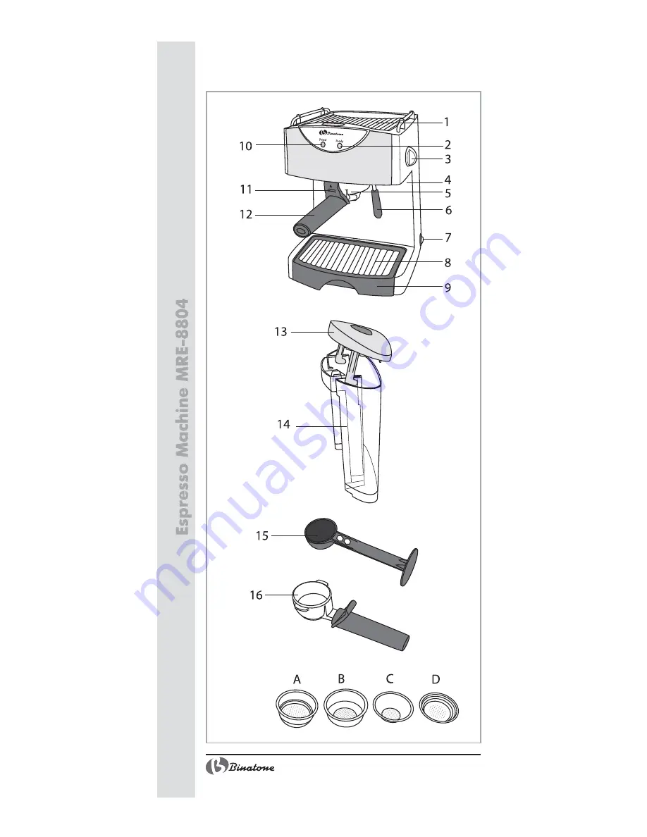 Binatone MRE-8804 Instruction Manual Download Page 2