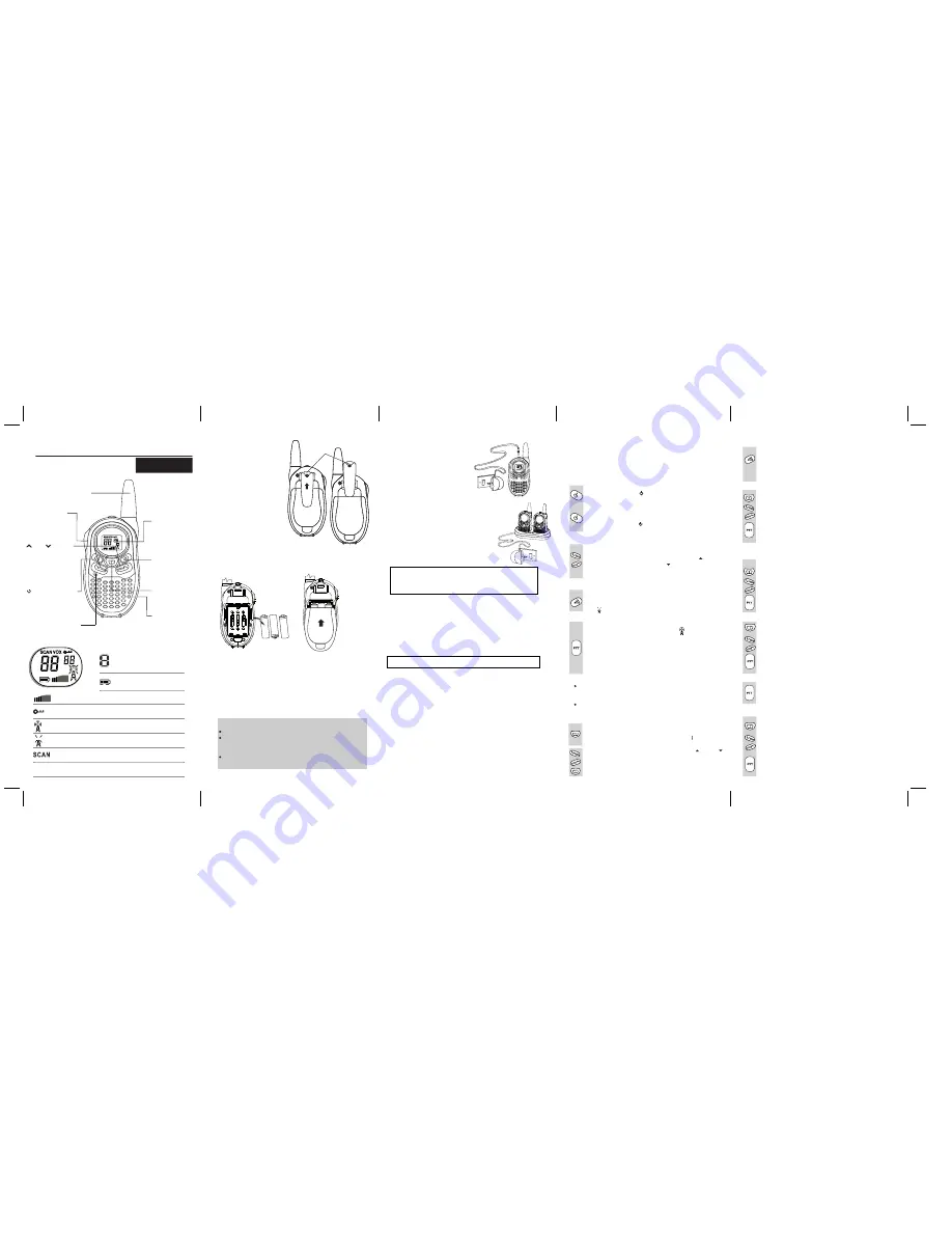 Binatone Terrain150 Скачать руководство пользователя страница 1