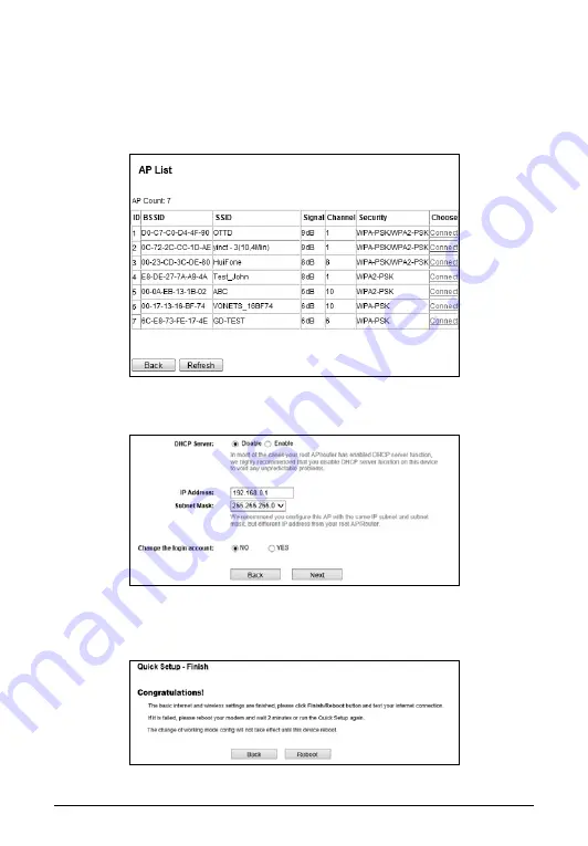 Binatone WR3005N3 Quick Installation Manual Download Page 10