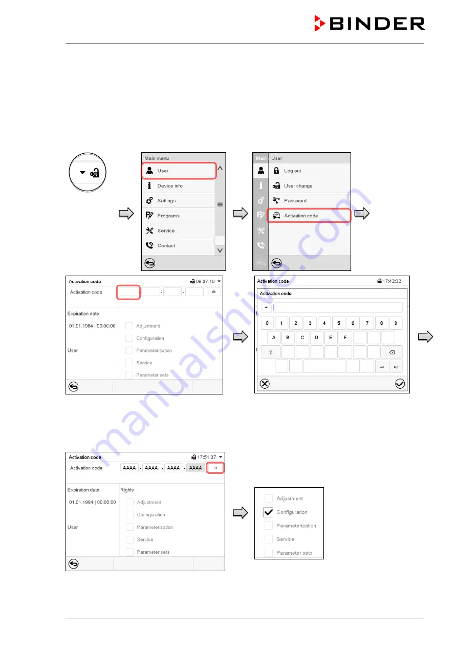 Binder KBF 115 Operating Manual Download Page 90