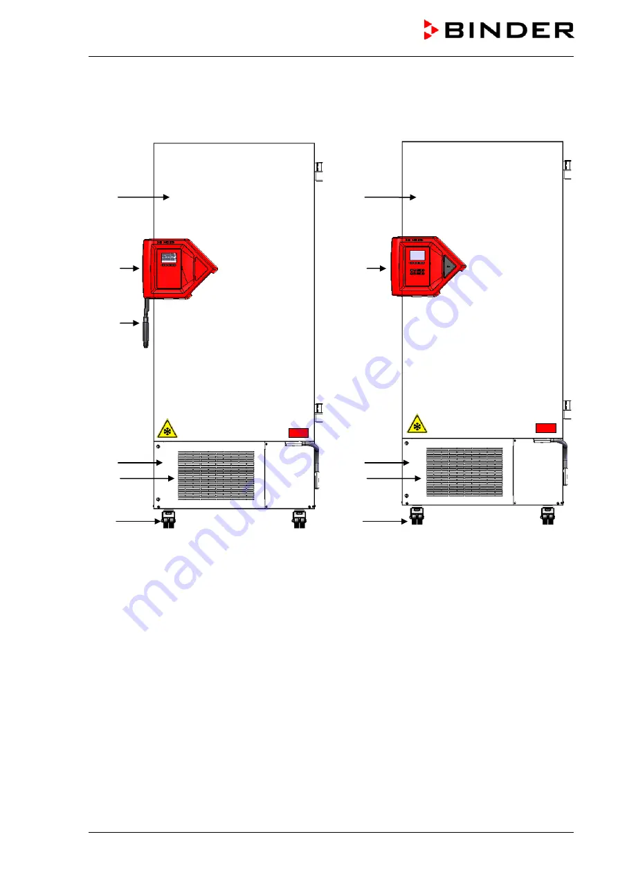 Binder ULTRA.Guard UF V 500 Operating Manual Download Page 17