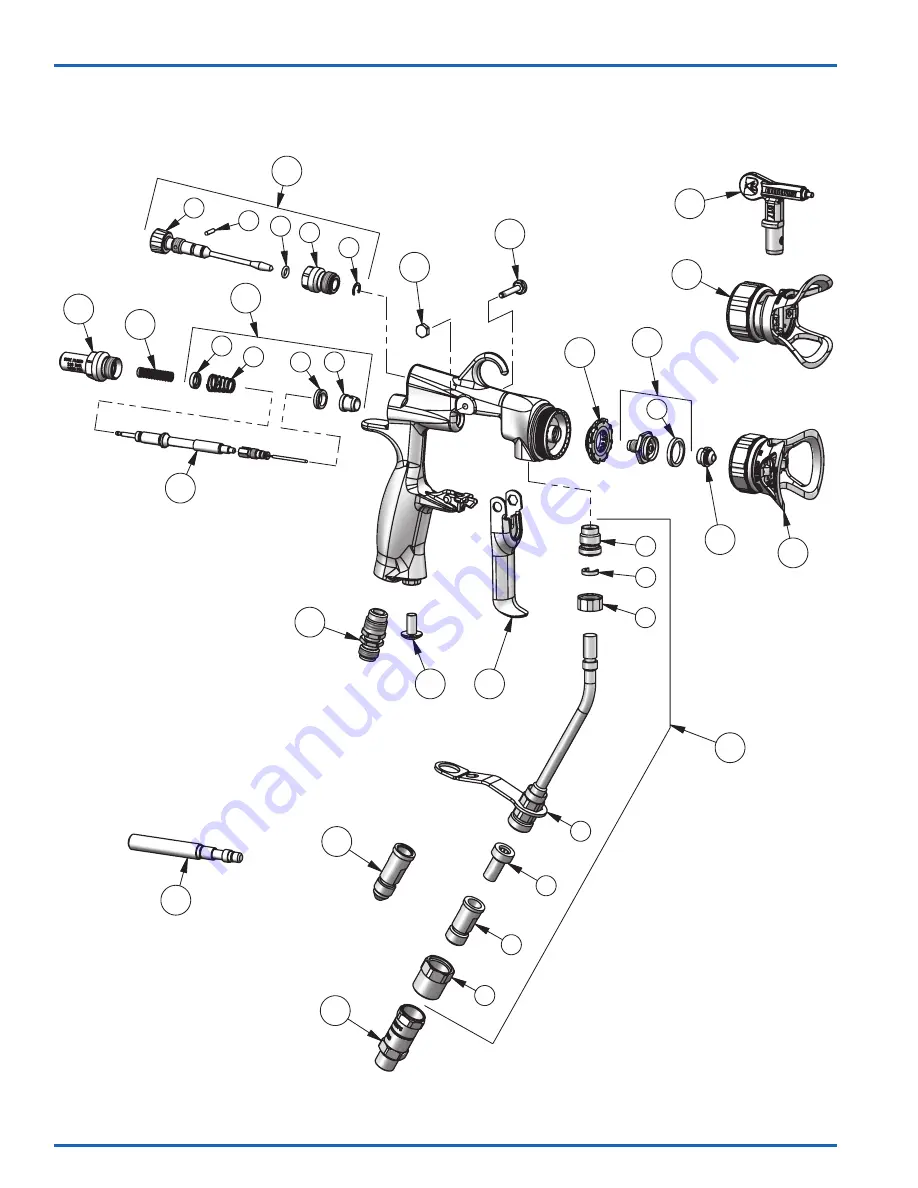 Binks 400-HF0000 HVLP AA10 AIR CAP Service Manual Download Page 8