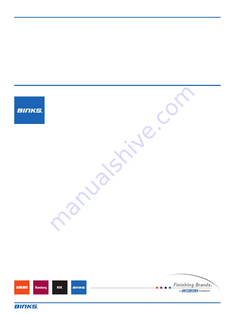 Binks 7042-6931-4 Service Manual Download Page 8