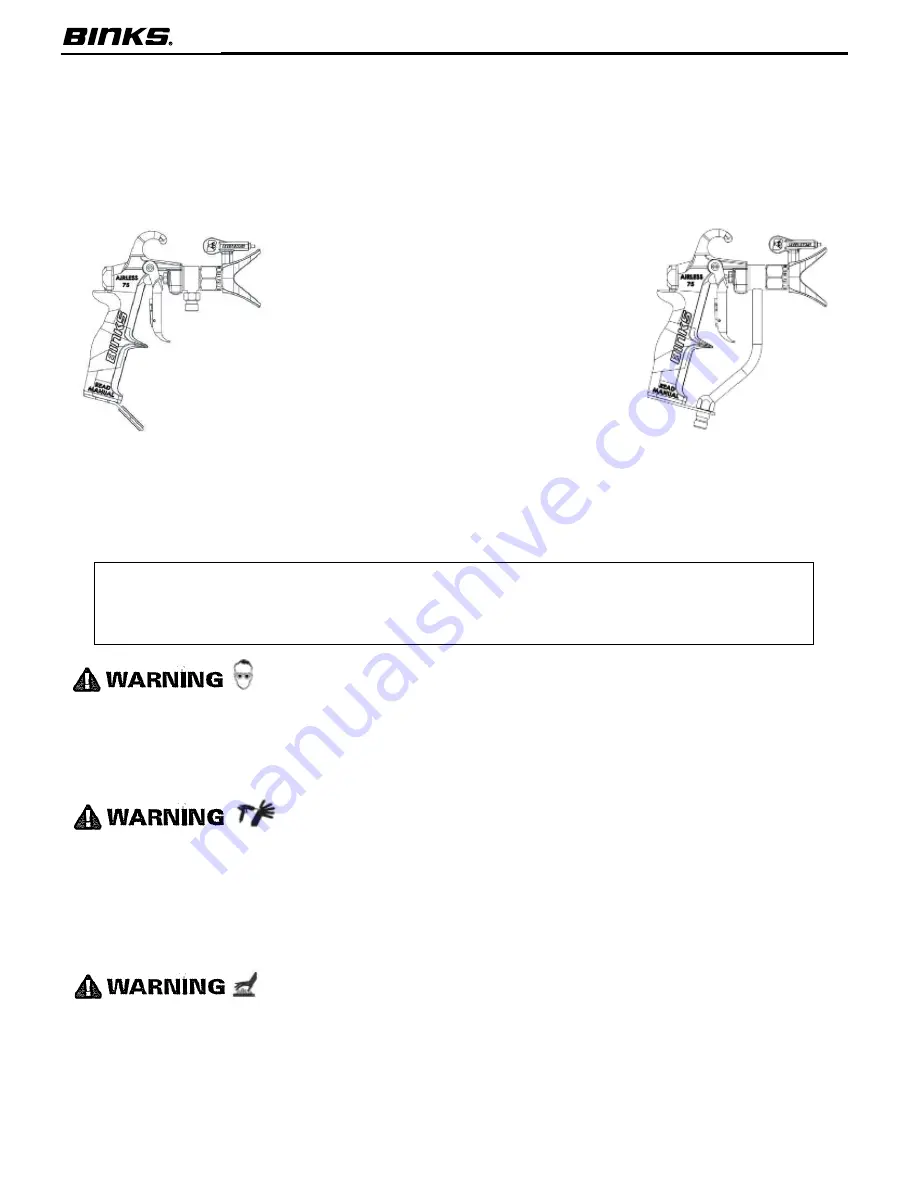 Binks Airless 75 Manual Download Page 18