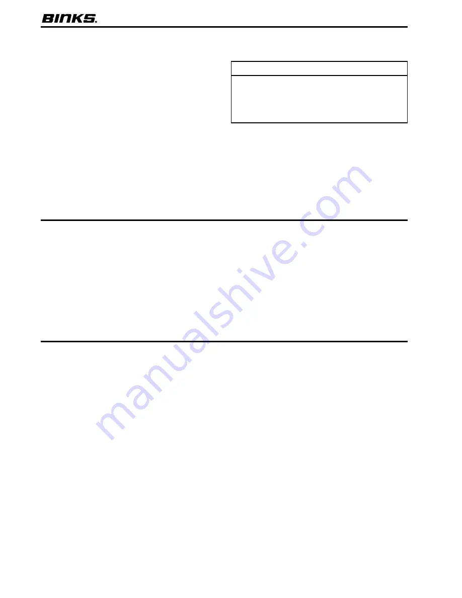 Binks E20-1108 Operation Manual Download Page 42