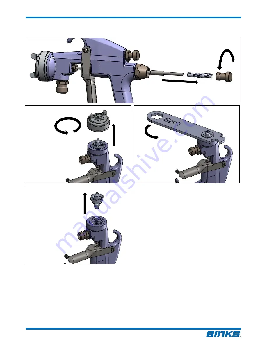 Binks EMG-100-305MT-K Service Manual Download Page 107