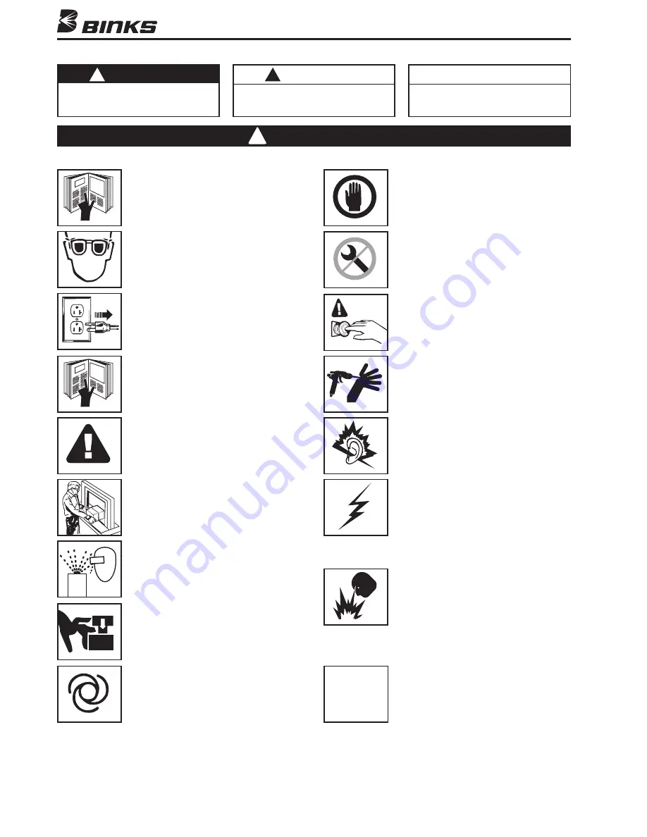 Binks Mach 1A HVLP Скачать руководство пользователя страница 2