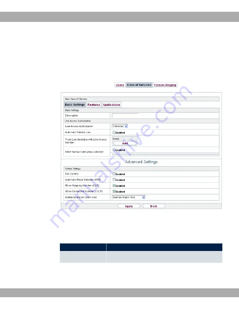 BinTec elmeg hybird 120 Reference Manual Download Page 209