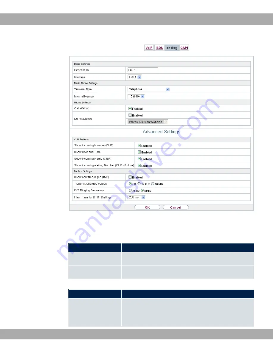 BinTec elmeg hybird 120 Reference Manual Download Page 278