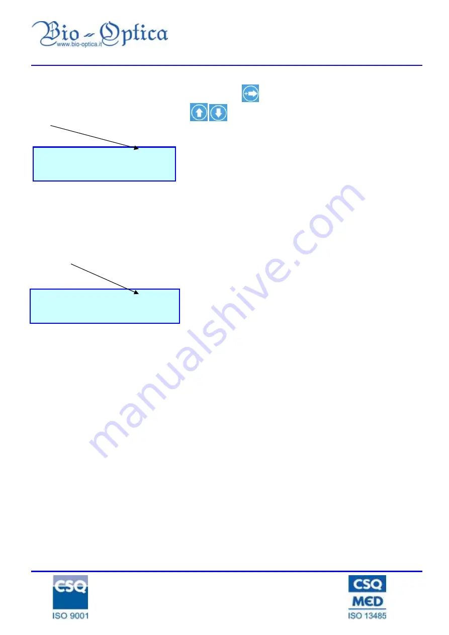 Bio-Optica 40-200-100 Manual Download Page 20