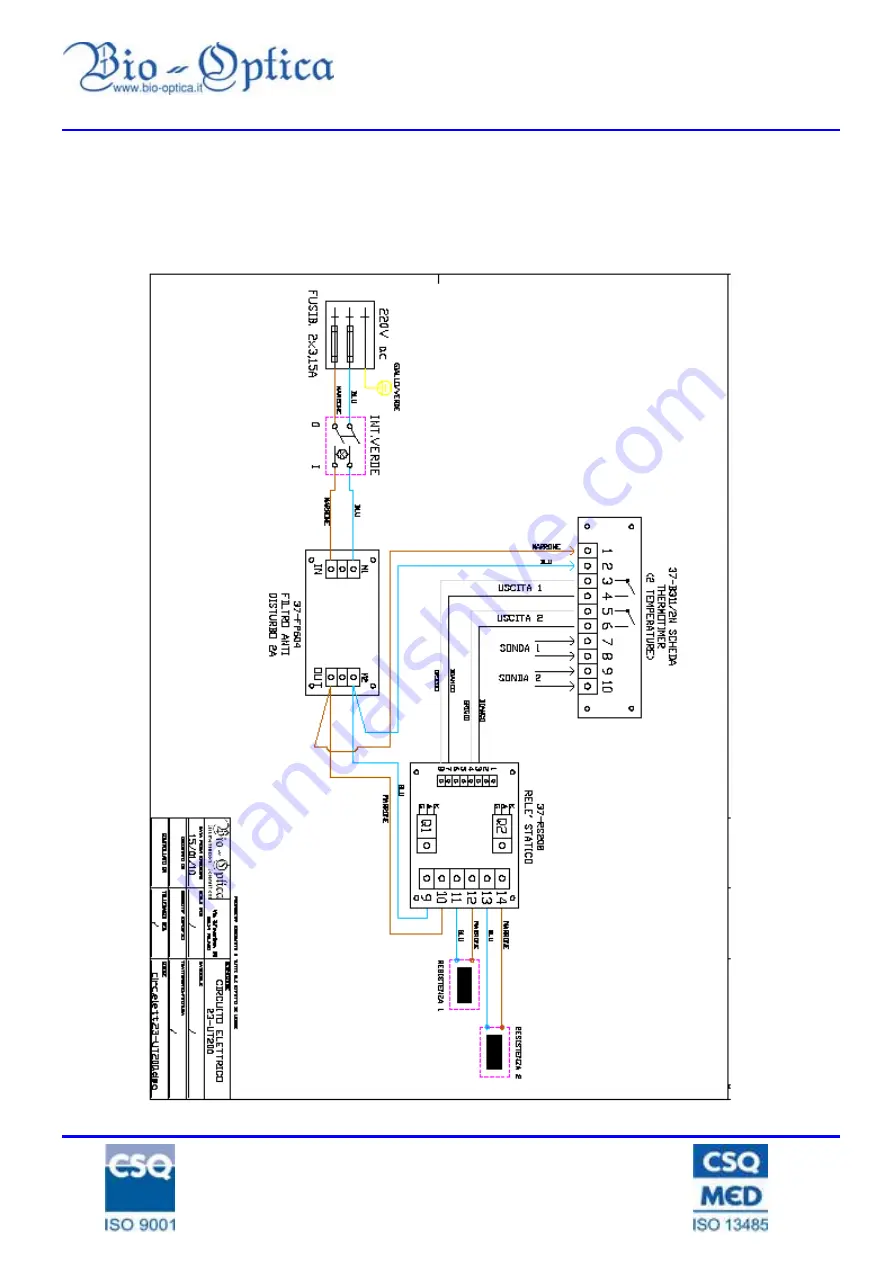 Bio-Optica 40-200-200 Скачать руководство пользователя страница 11