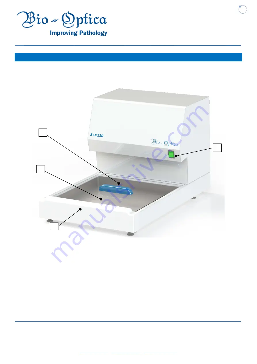 Bio-Optica 40-300-203 User Manual Download Page 9