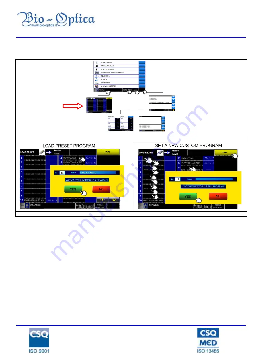 Bio-Optica AUS124 User And Service Manual Download Page 18