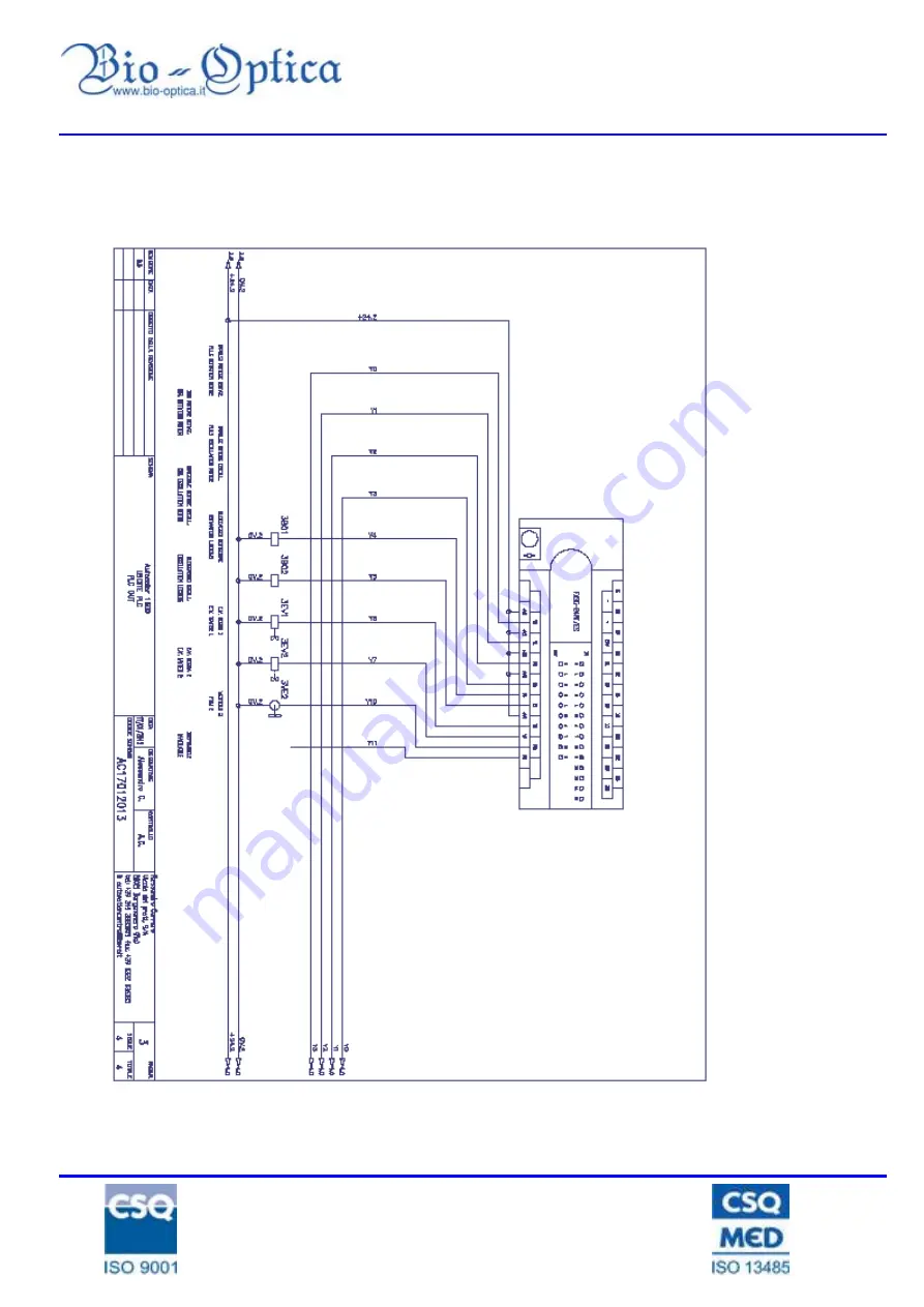 Bio-Optica AUS124 User And Service Manual Download Page 36