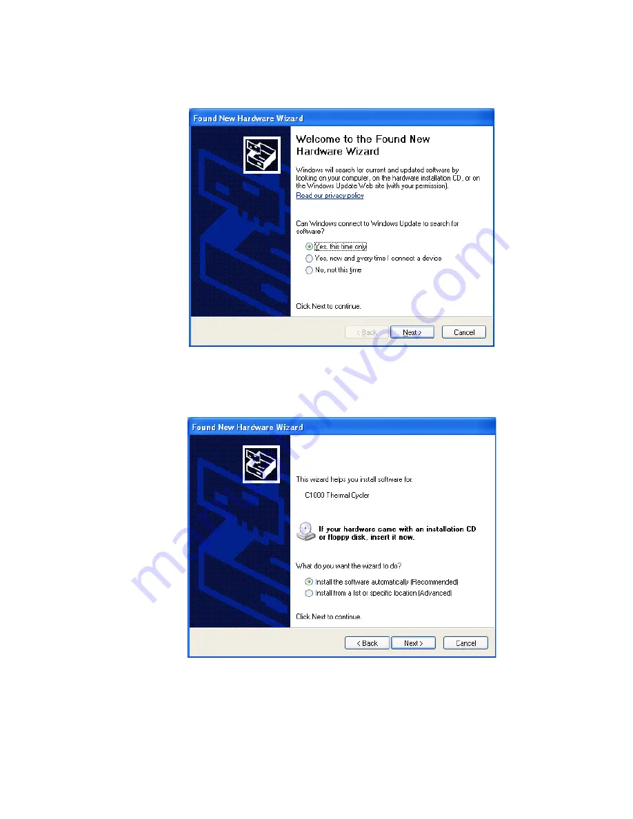 BIO RAD CFX384 Instruction Manual Download Page 17