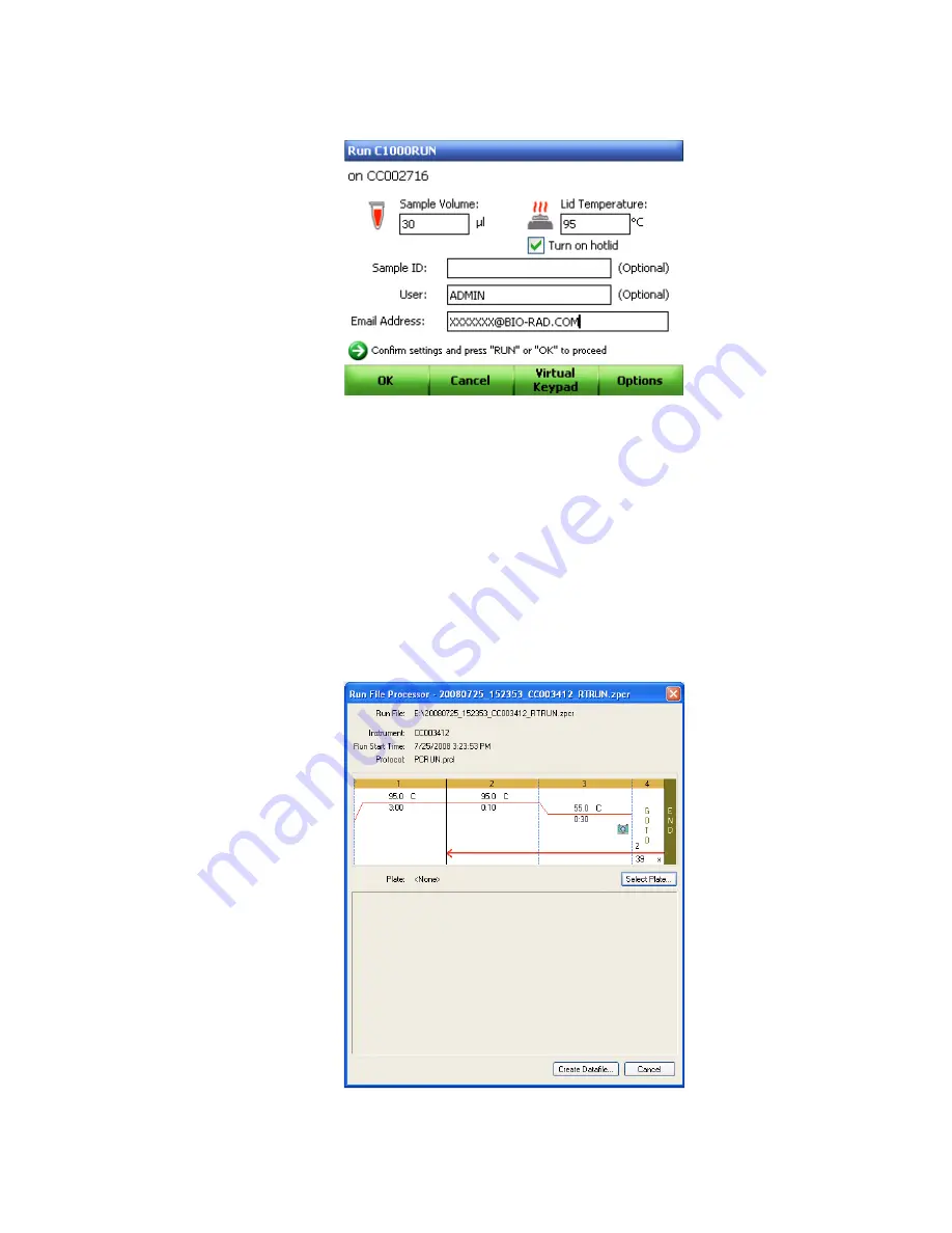 BIO RAD CFX384 Instruction Manual Download Page 73