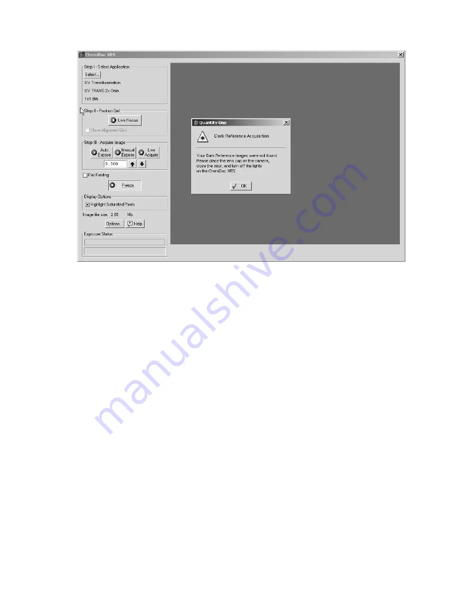 BIO RAD Gel Doc 2000ChemiDocChemiDoc XRS Hardware Instruction Manual Download Page 24