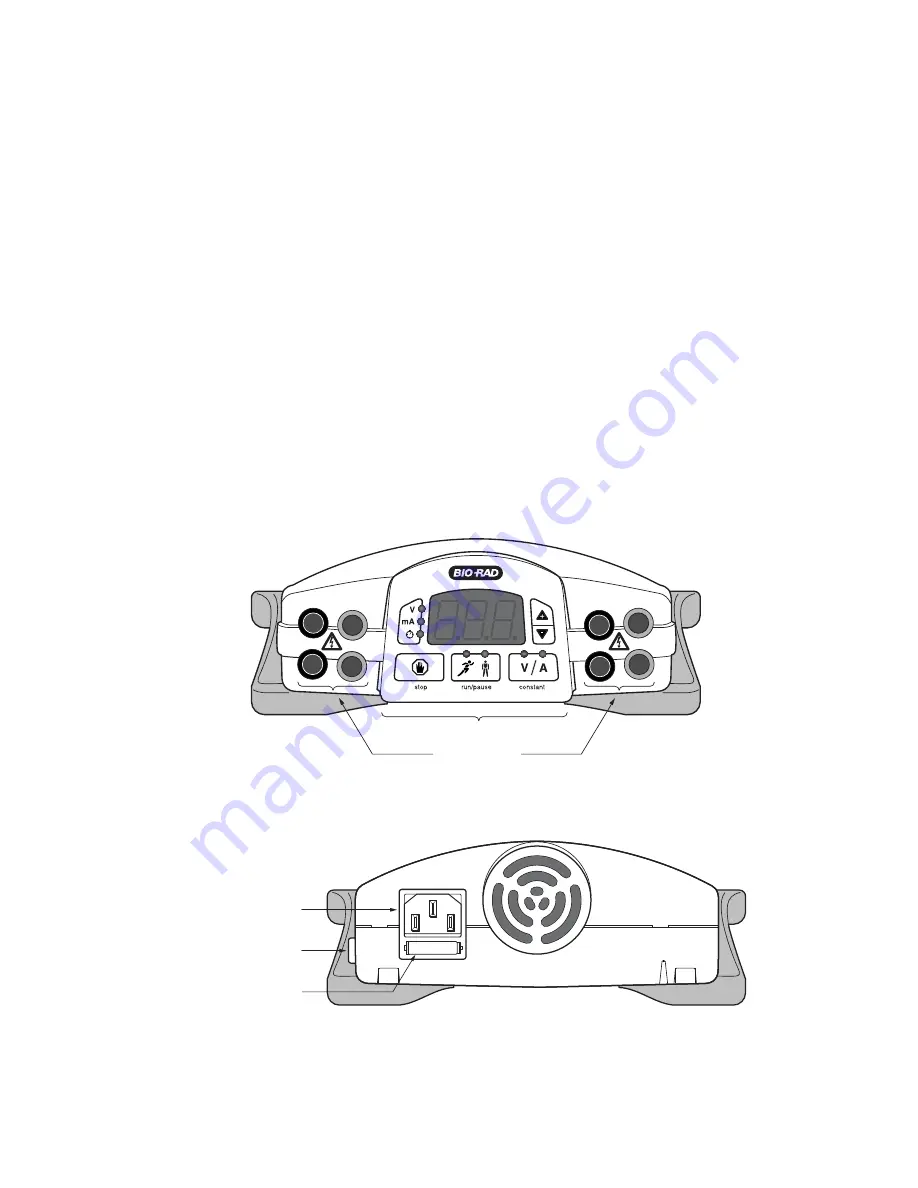 BIO RAD PowerPac User Manual Download Page 7