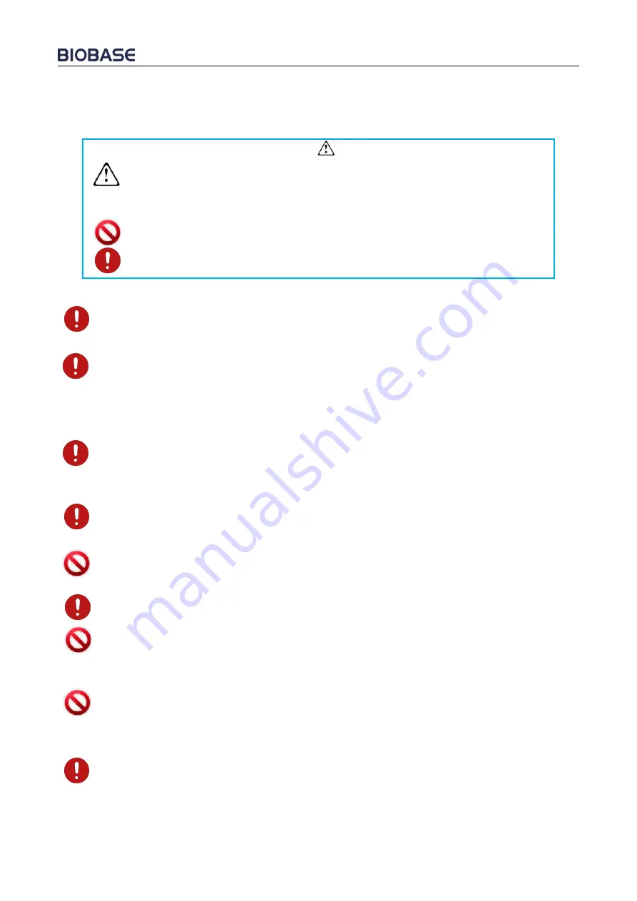 Biobase BSC-4FA2-HA User Manual Download Page 6