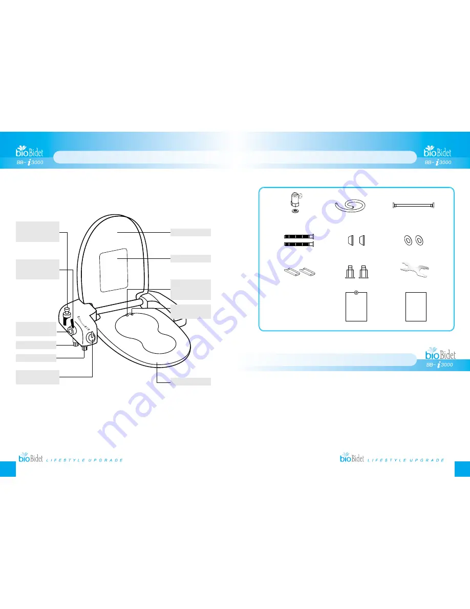 bioBidet BB-i3000 Installation Manual & Operation Instructions Download Page 5