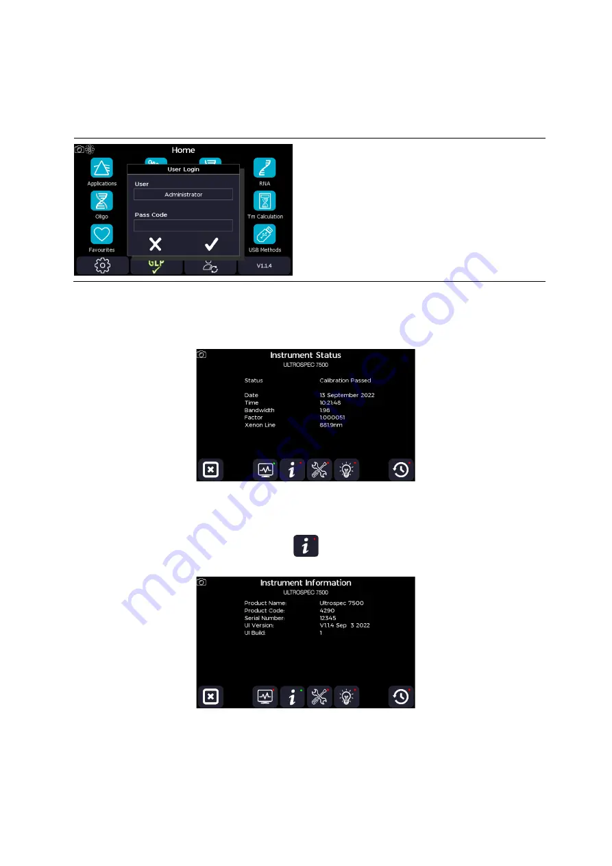 biochrom HB Ultrospec 7500 User Manual Download Page 24