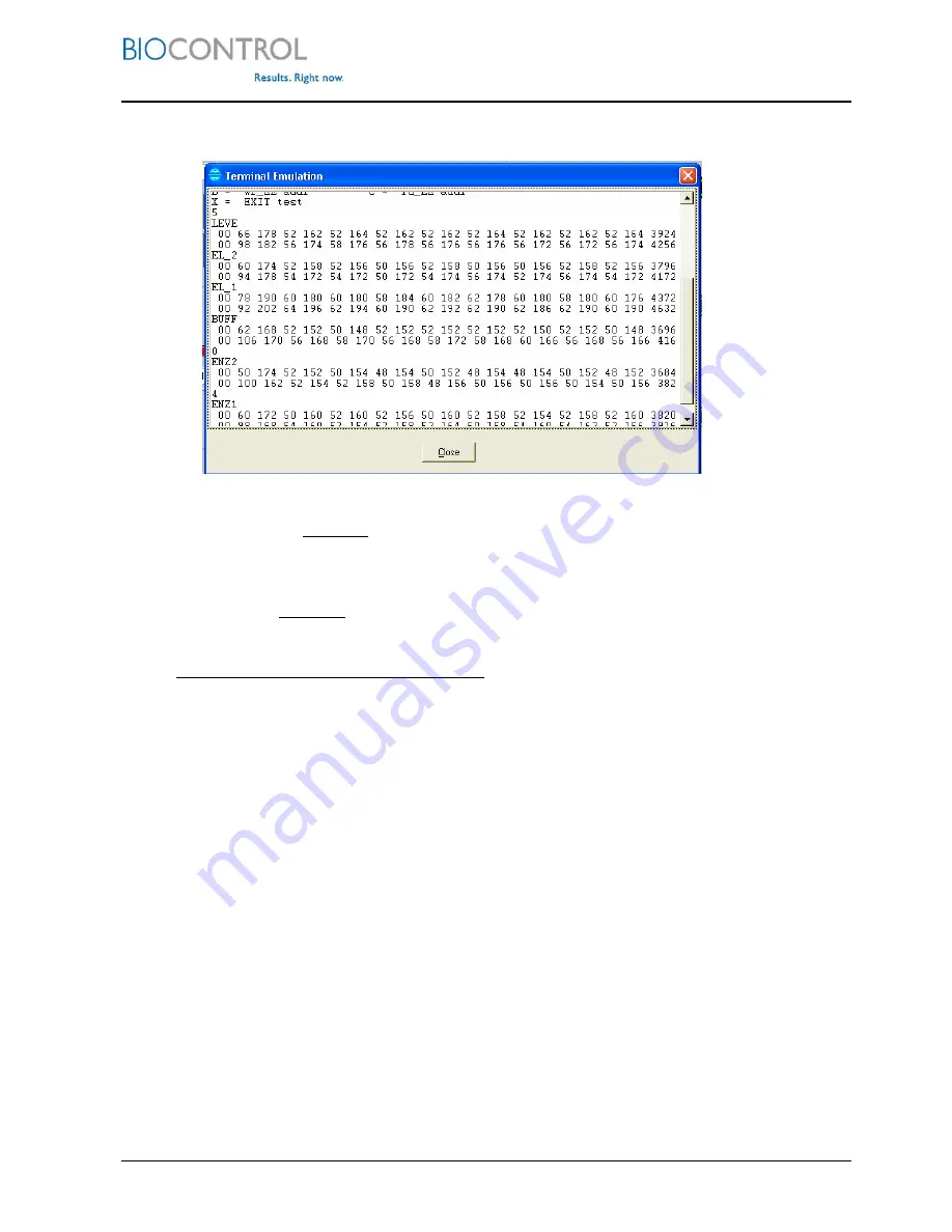 Biocontrol CL-10 Plus User Manual Download Page 55