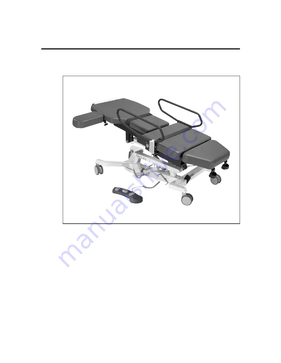 biodex 058-720 Скачать руководство пользователя страница 1