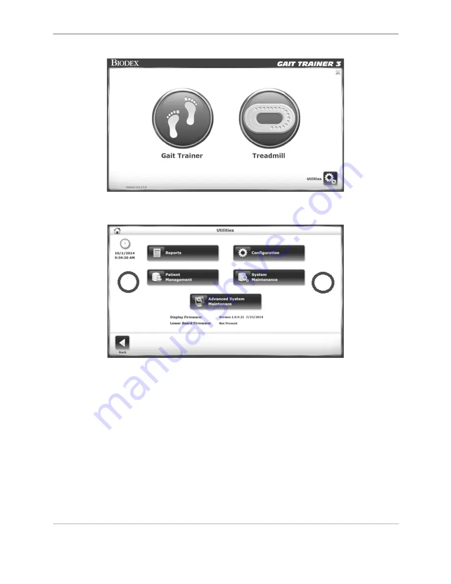 biodex 950-400 Application/Operation Manual Download Page 89