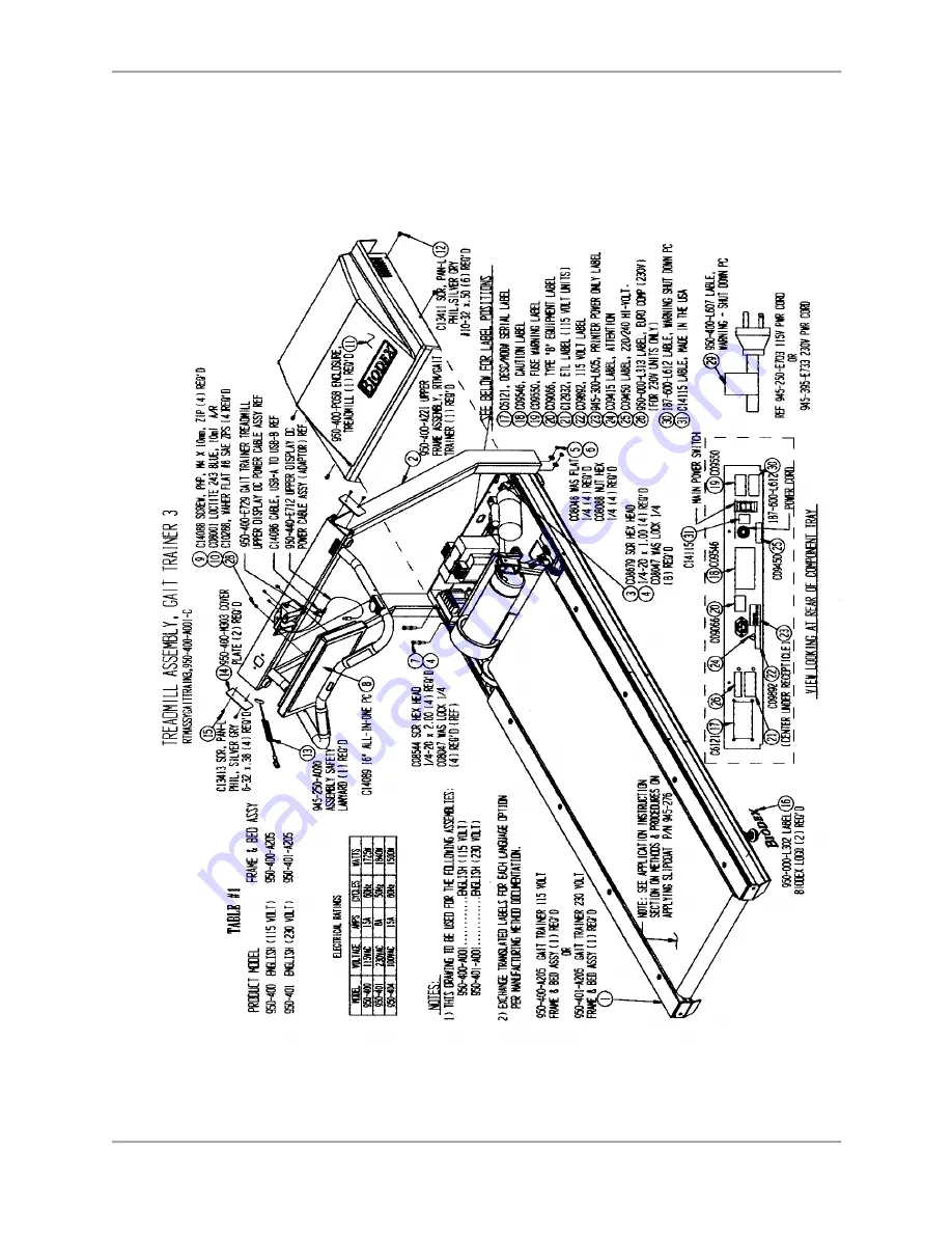 biodex 950-400 Скачать руководство пользователя страница 104